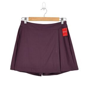 Spanx Sunshine Skort 6” Geoscape Orange Size XS NWT